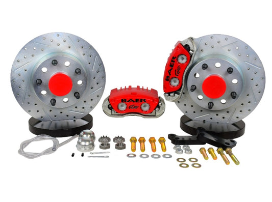 Baer Brakes Applications Using Wilwood Pro MII Spindles 11in Classic Series Front Brake Kit — 5x4.5" BC