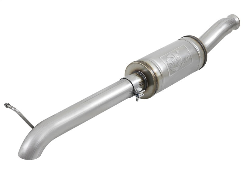 aFe Rock Duster 3in 409 SS Cat-Back Turn-Down Exhaust 2018+ Jeep Wrangler (JL) V6 3.6L - #49-48068