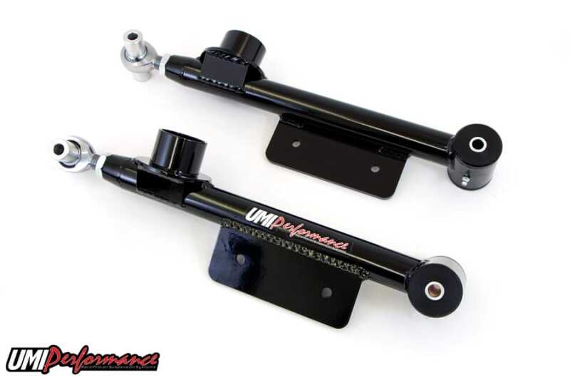 UMI Performance 1014-B Single Adjustable Lower Control Arms Black