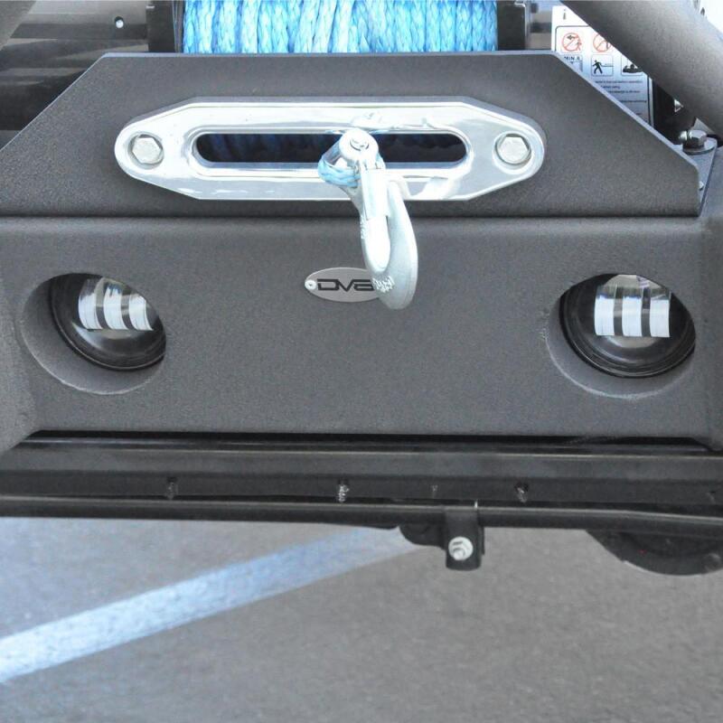 DV8 Offroad 07-18 Jeep Wrangler JK 4in 30W LED Replacement Fog Lights - #R4FL16W3W