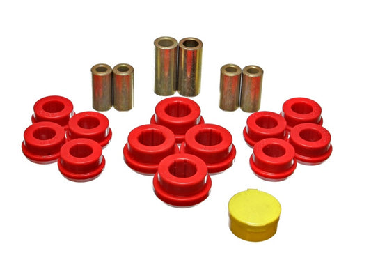 Energy Suspension for 1992-2001 Prelude Red Rear Control Arm Bushing Set 16.3112R