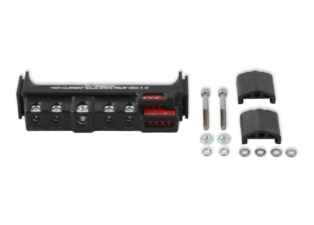 MSD 75643-HC High-Current Solid-State Relay 35Ax4, Black