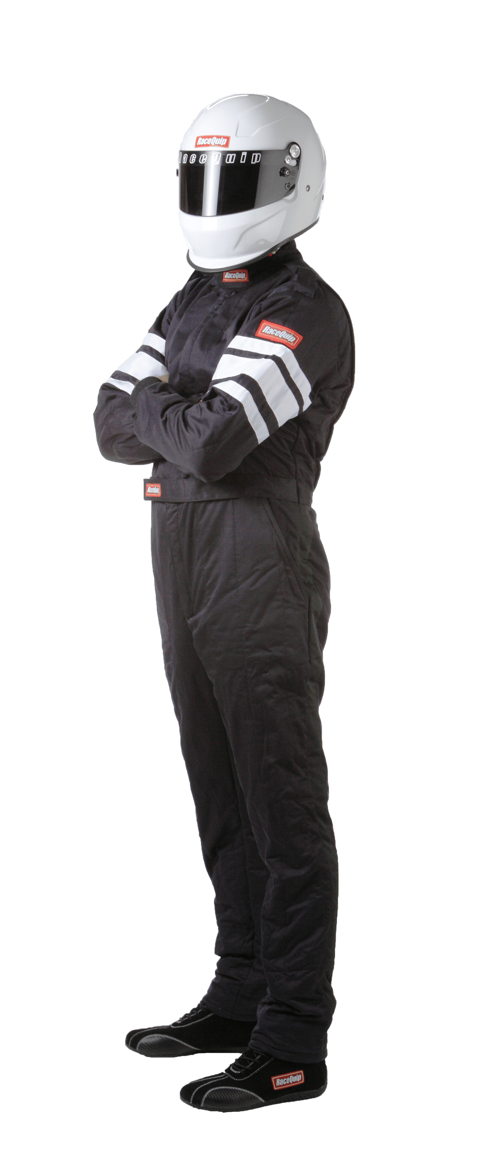 RaceQuip 120003 Black SFI-5 Suit - Medium