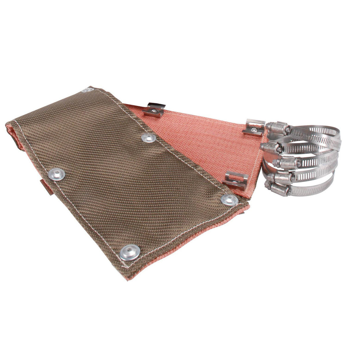 DEI Pipe Shield with Stainless Steel Clamps - 6in x 24in - Titanium