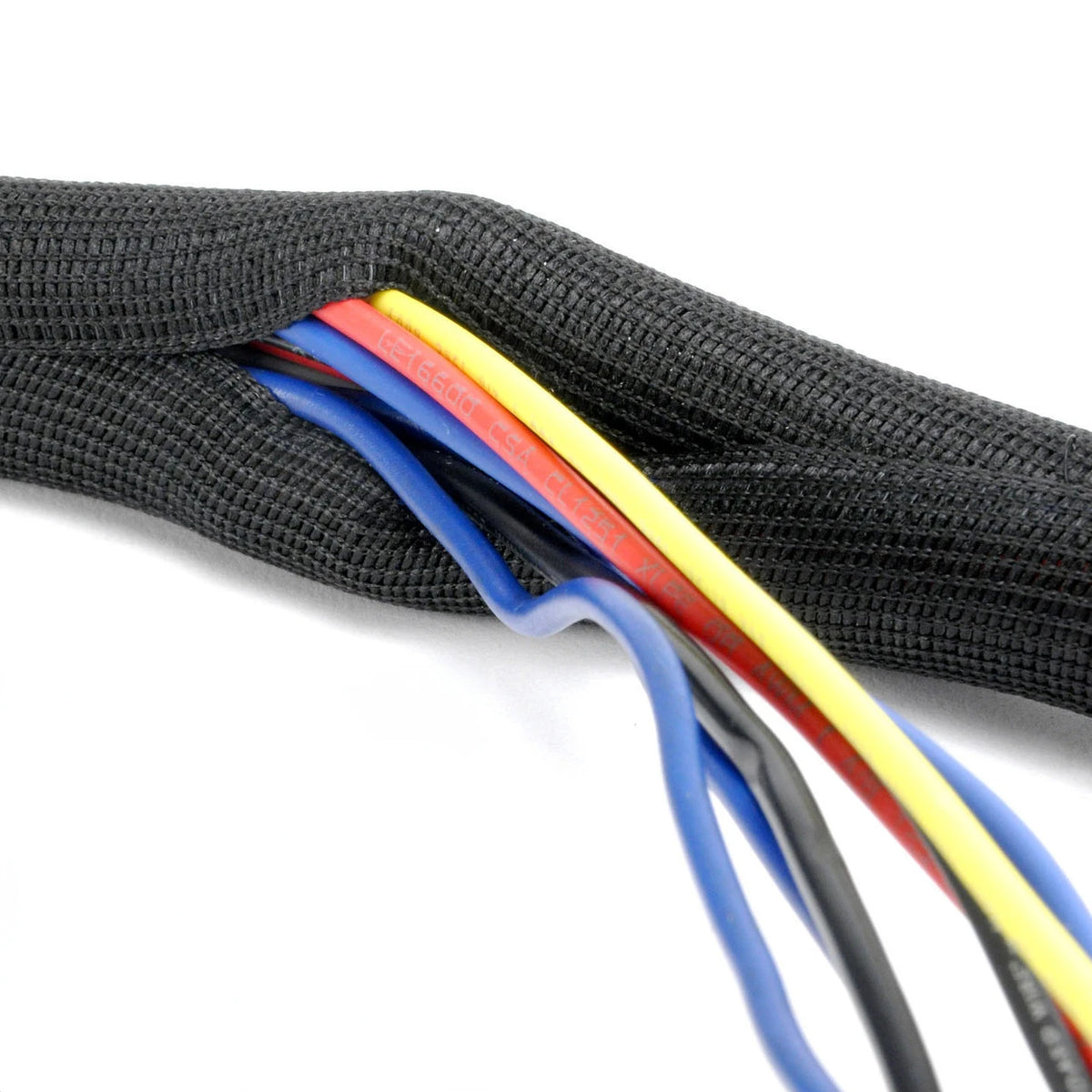 DEI Split Wire Sleeve Easy Loom 8mm-5/16in x 20 Black