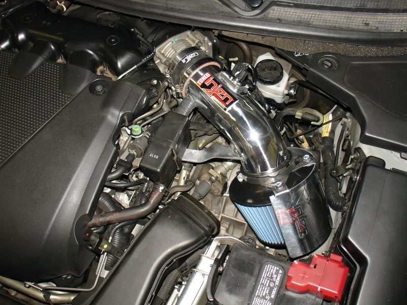 Injen 09-12 Maxima V6 3.5L Black Short Ram Intake w/ MR Tech/Air Fusion/Heat Shield w/ Brackets - #SP1947BLK