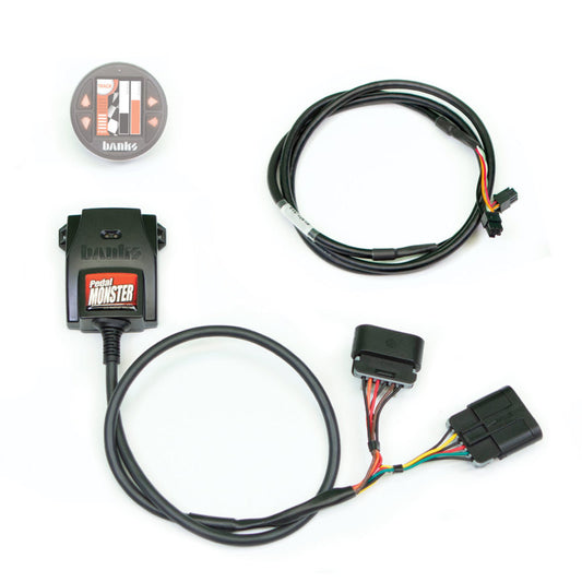 Banks Power Pedal Monster® Kit, Aptiv GT 150, 6 Way, For Use With iDash® 1.8
