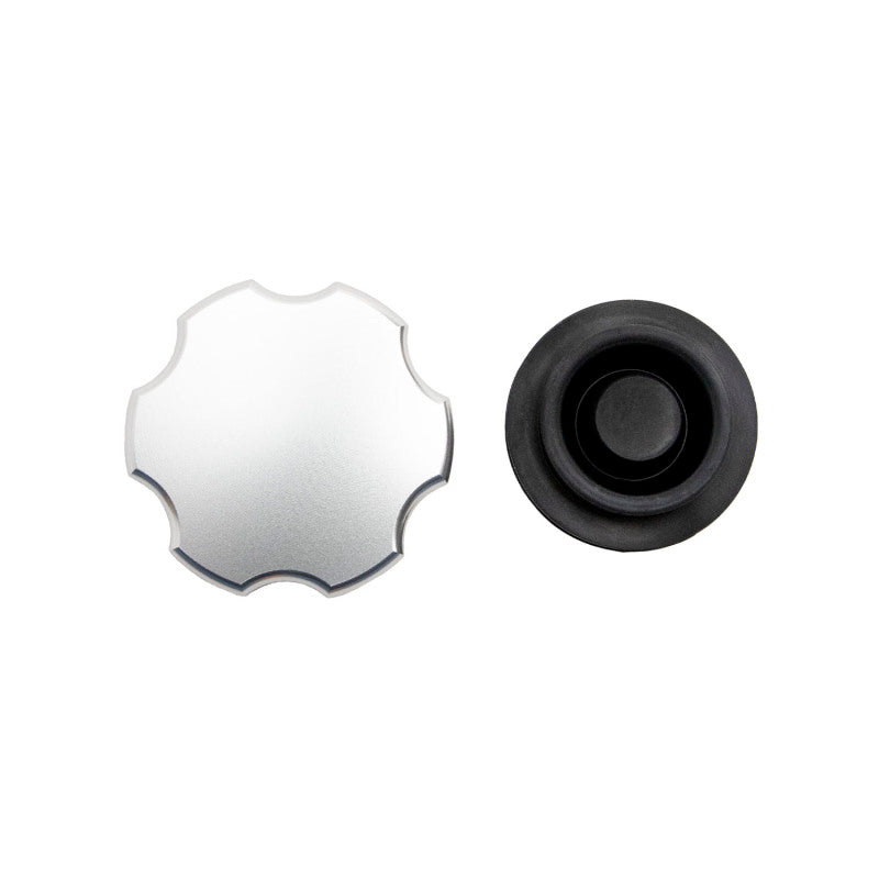 Wehrli Custom Fabrication WCF100215 Billet Brake Master Cylinder Cap Clear Anodized for 1999-2026 Chevrolet Silverado / GMC Sierra 1500 / 2500 HD / 3500 HD
