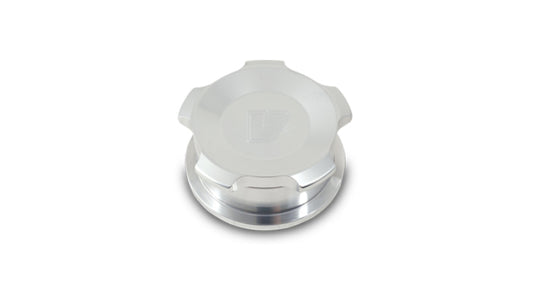 Vibrant 2in OD Aluminum Weld Bungs w/Polished Aluminum Threaded Cap