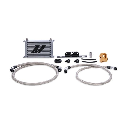 Mishimoto 10-15 Chevrolet Camaro SS Thermostatic Oil Cooler Kit - Silver - #MMOC-CSS-10TSL