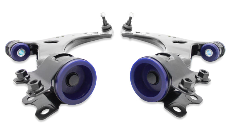 SuperPro Front Lower Control Arm Set w/Bushings (21mm Ball Joint)
