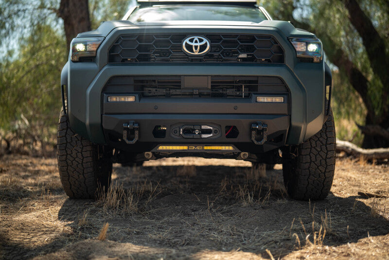 DV8 Offroad 2025 Toyota 4Runner Front Bumper w/ Centric Winch - #FBTF3-03