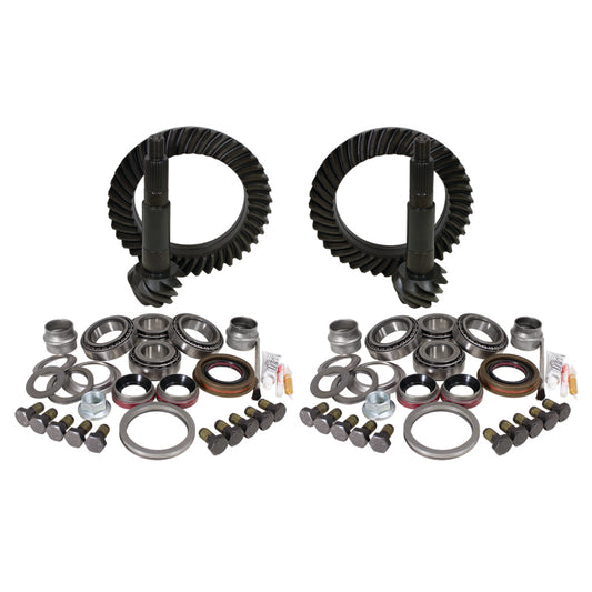 Yukon Gear & Axle YGK056 Gear & Install Kit Package for Jeep JK Rubicon 4.11 Ratio
