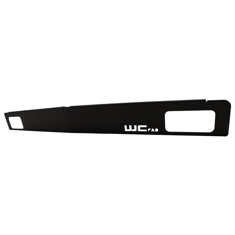 Wehrli Custom Fabrication WCF100425 Bumper Valance Filler Panel with Tow Hooks Raw Finish for 2015-2019 Chevrolet Silverado 2500 HD / 3500 HD