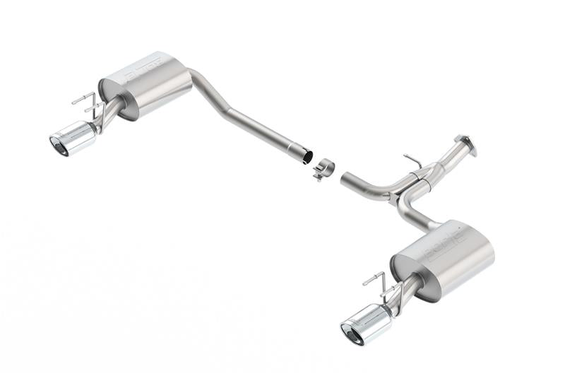 Borla 11853 13-15 Honda Accord Coupe 3.5L FWD SS Rear Section Single Split Rear Exit Touring Exhaust - #11853