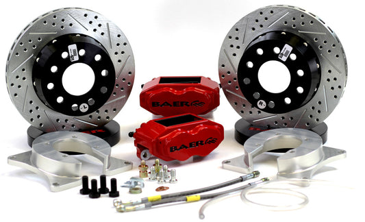 Baer Brakes Rear Ends w/ Ford 9in Torino Bearing Housing Ends 11in SS4+ Rear SDZ Brake Kit - FR