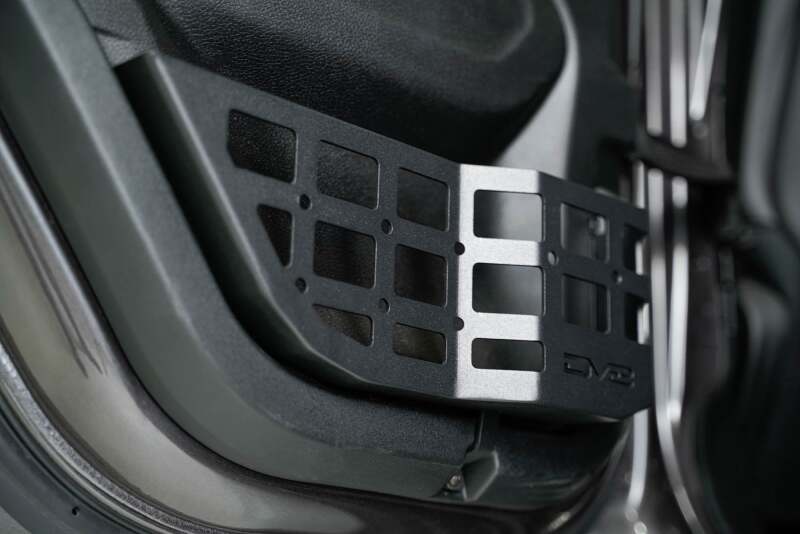 DV8 Offroad 18-20 Jeep Wrangler (JL)/Gladiator (JT) Rear Door Pocket Molle Panels - #MPJL-06