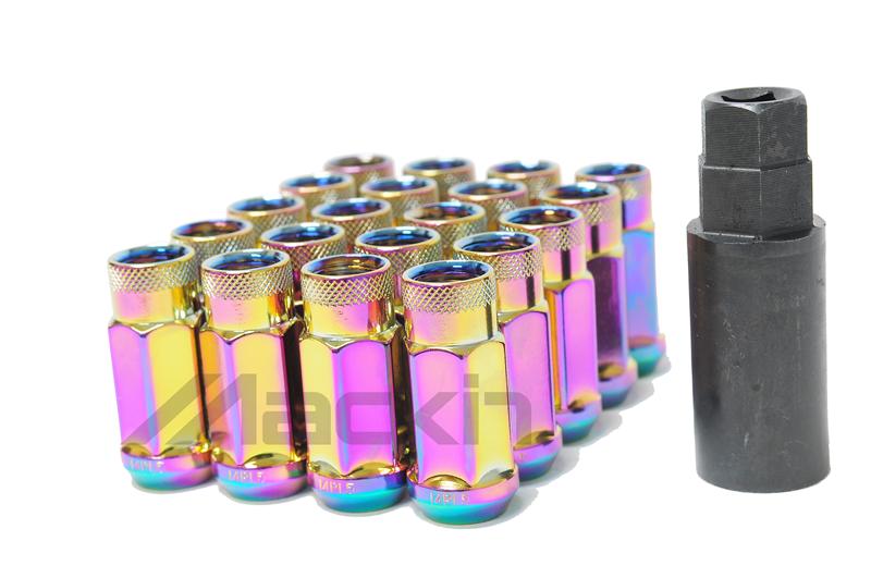 Wheel Mate 33002C Monster Locking Lug Nut Set Chrome M14x1.50 - Set of 4