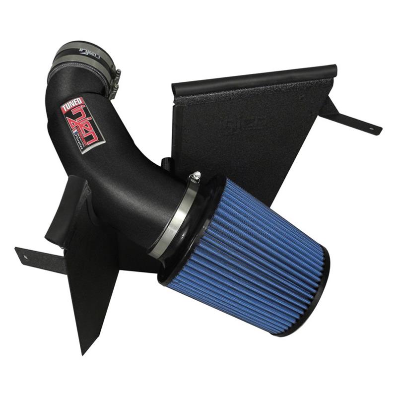 Injen 13 Jeep Grand Cherokee SRT-8 6.4L V8 Wrinkle Black Short Ram Intake w/ Heat Shield - #PF5013WB