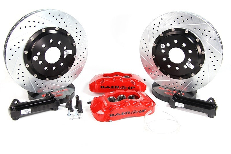 Baer Brakes 07-17 Jeep Wrangler 14in Pro+ Front SDZ Brake Kit - Silver