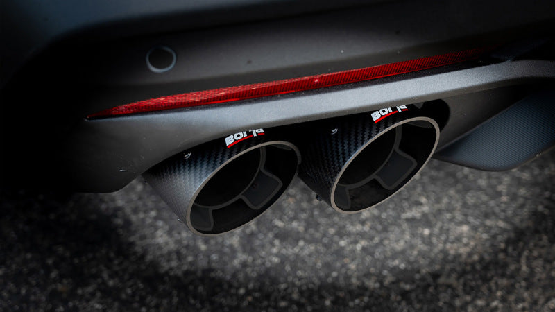 Borla 140963CFBA Cat-Back Exhaust System ATAK with Carbon Fiber Tips for 2024-2026 Ford Mustang GT (5.0L V8, with Active Exhaust)