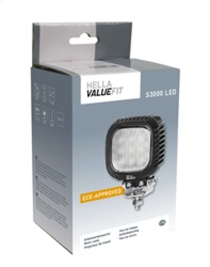 HELLA 357109002 ValueFit S3000 LED Work Light Close Range