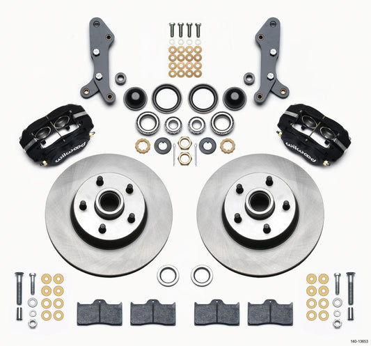 Wilwood Forged Dynalite-M Front Kit 11.30in 1 PC Rotor&Hub 60-68 Ford / Mercury Full Size / Galaxie - #140-13653