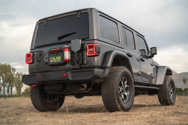 DV8 Offroad 2018-2025 Jeep Wrangler JL Tailgate Reinforcement Molle Panel - #TCJL-04