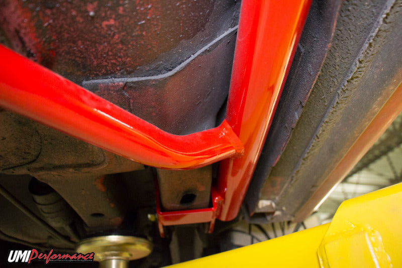 UMI Performance 2004-B 3-Point Subframe Connectors Bolt-In Black