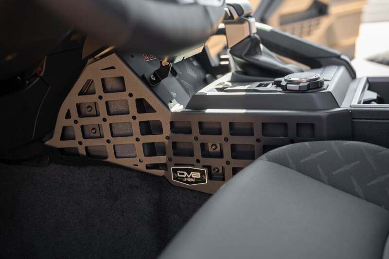 DV8 Offroad 2024 Toyota Tacoma Center Console Molle Panels & Digital Device Mount - #CCT1-02