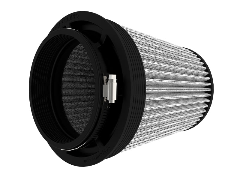 aFe Power Momentum Intake Replacement Air Filter w/Pro DRY S Media - 5" Inlet, 8" Tall - #21-91062