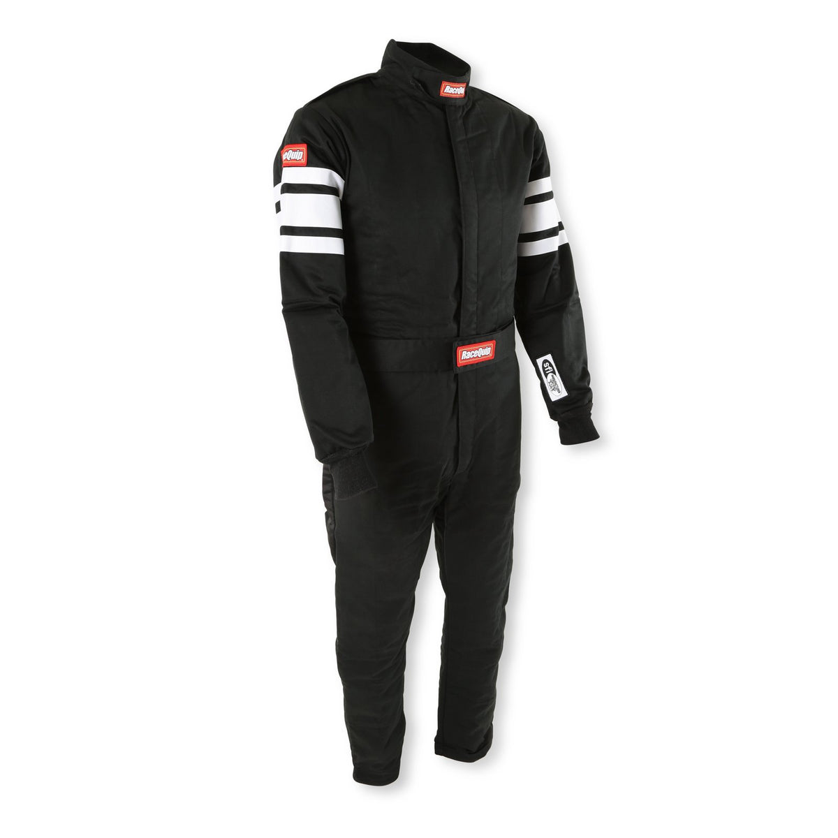 RaceQuip 120003 Black SFI-5 Suit - Medium