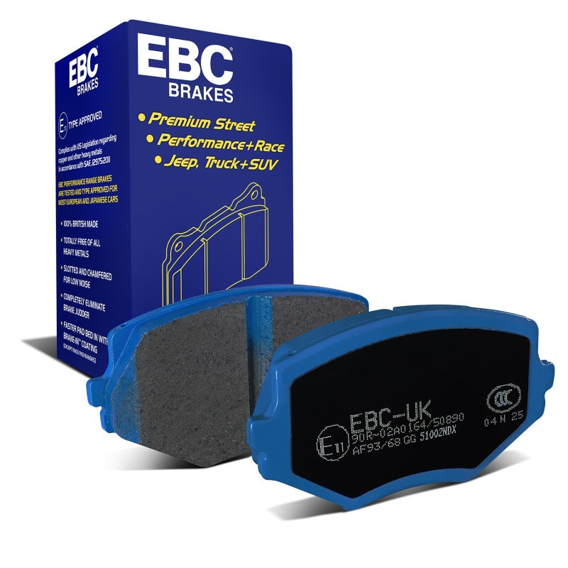 EBC 94-01 Mazda Miata MX-5 Bluestuff Front Brake Pads DP51002NDX