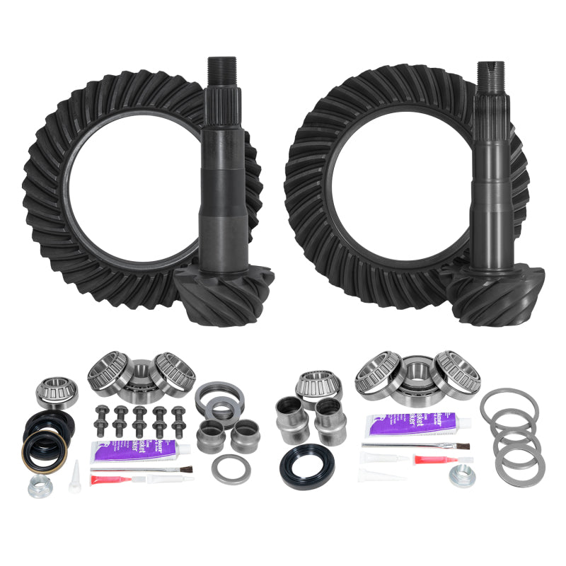 Yukon Gear & Axle YGKT005-430-4 Ring & Pinion Gear Kit Front & Rear for Toyota 8.4/8IFS Diff (with o Factory Locker) 4.30 Ratio