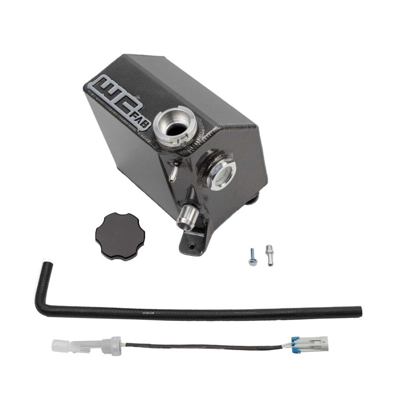 Wehrli Custom Fabrication WCF100433-GB Coolant Tank Kit Gloss Black for 2017-2019 Chevrolet Silverado / GMC Sierra 2500 HD / 3500 HD 6.6L L5P Duramax