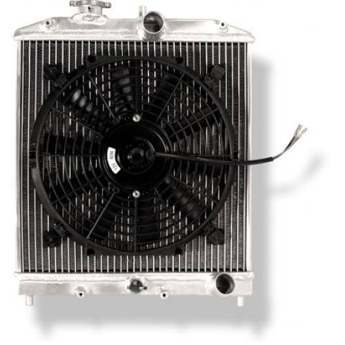 BLOX Racing 1992-2000 Honda Civic - 1/2 Core 2 Row Radiator BXCC-00101
