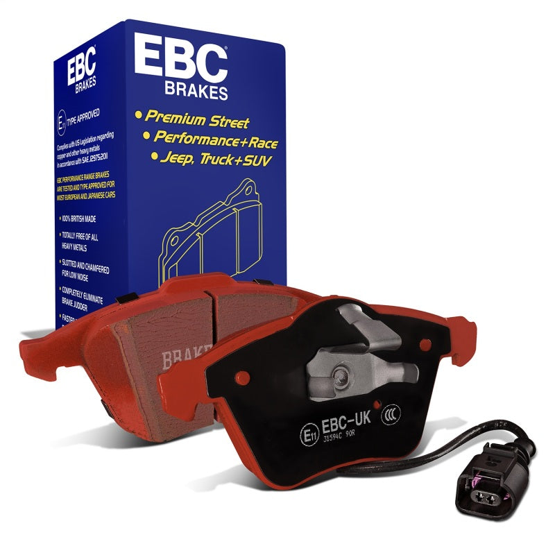 EBC 08-11 Volkswagen CC 3.6 Redstuff Front Brake Pads DP31594C