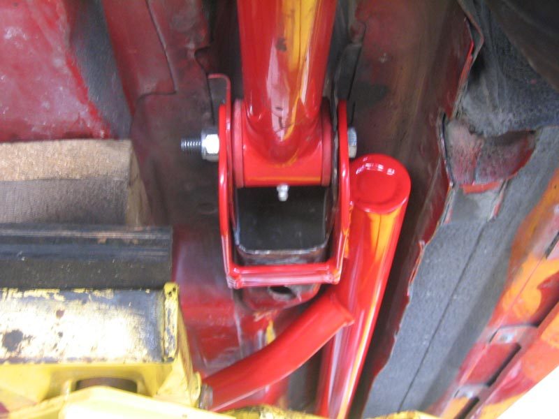 UMI Performance 2004-B 3-Point Subframe Connectors Bolt-In Black