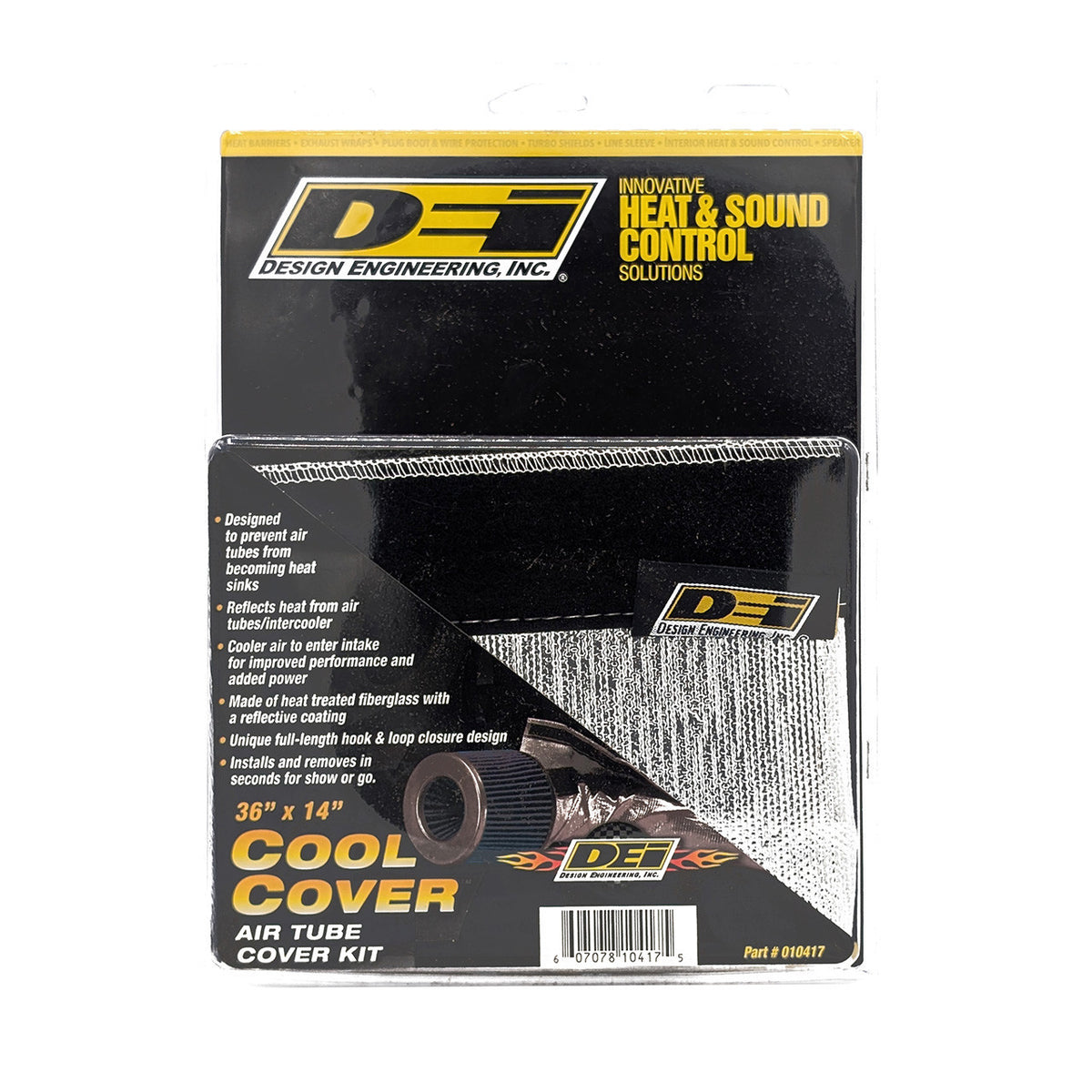 DEI Cool-Cover 14in w x 3ft - Air-Tube Cover Kit
