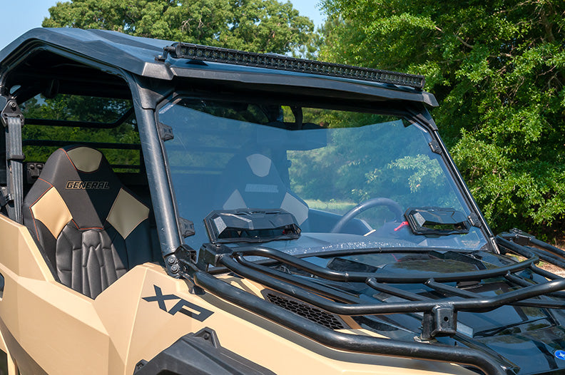 Seizmik 16-23 Polaris General 1000/4/XP Pro-fit Tool-Less Windshield Vented HC 50-50230KIT