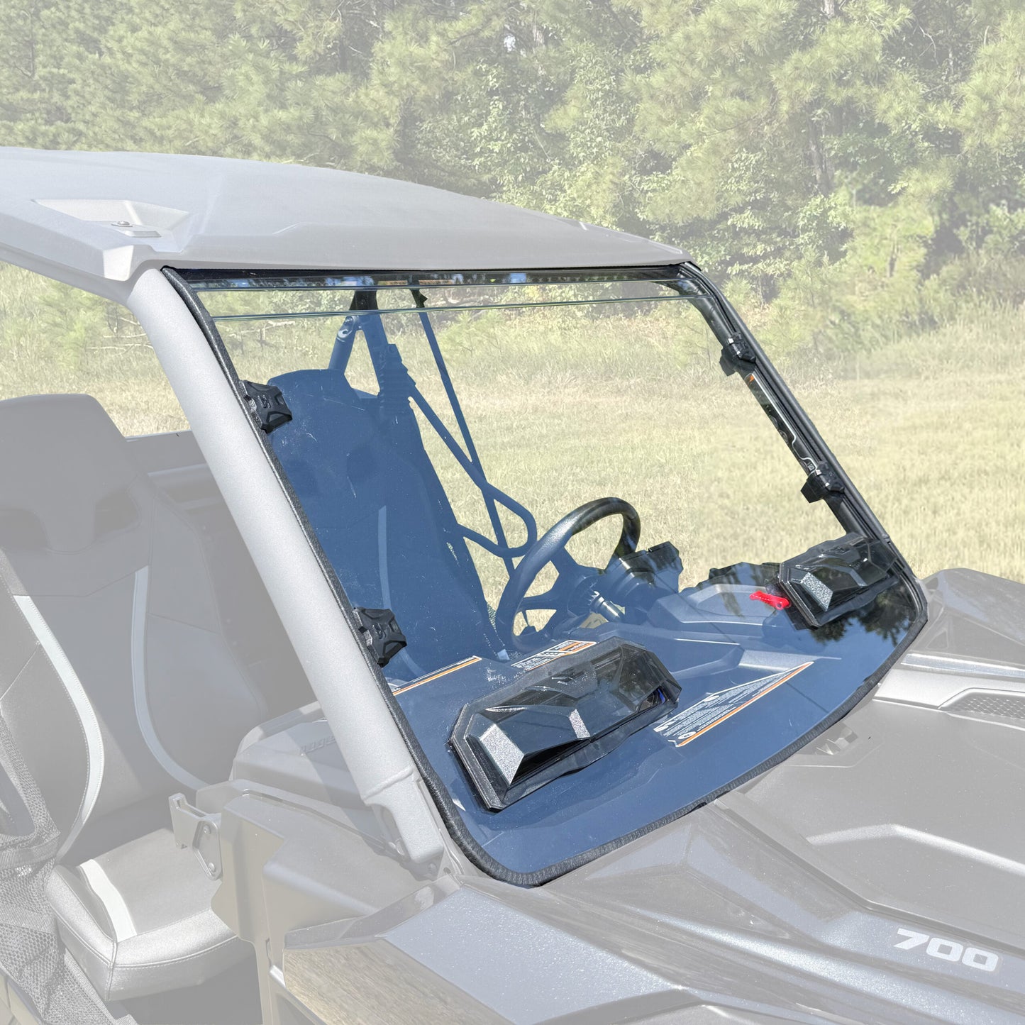 Seizmik 18-24 Can-Am Maverick Trail Vented Tool-Less Windshield Hardcoat 50-55326KIT