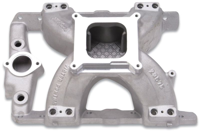 Edelbrock 29575 Intake Manifold Super Victor EFI Pontiac 389/455 for Standard Flange Tb