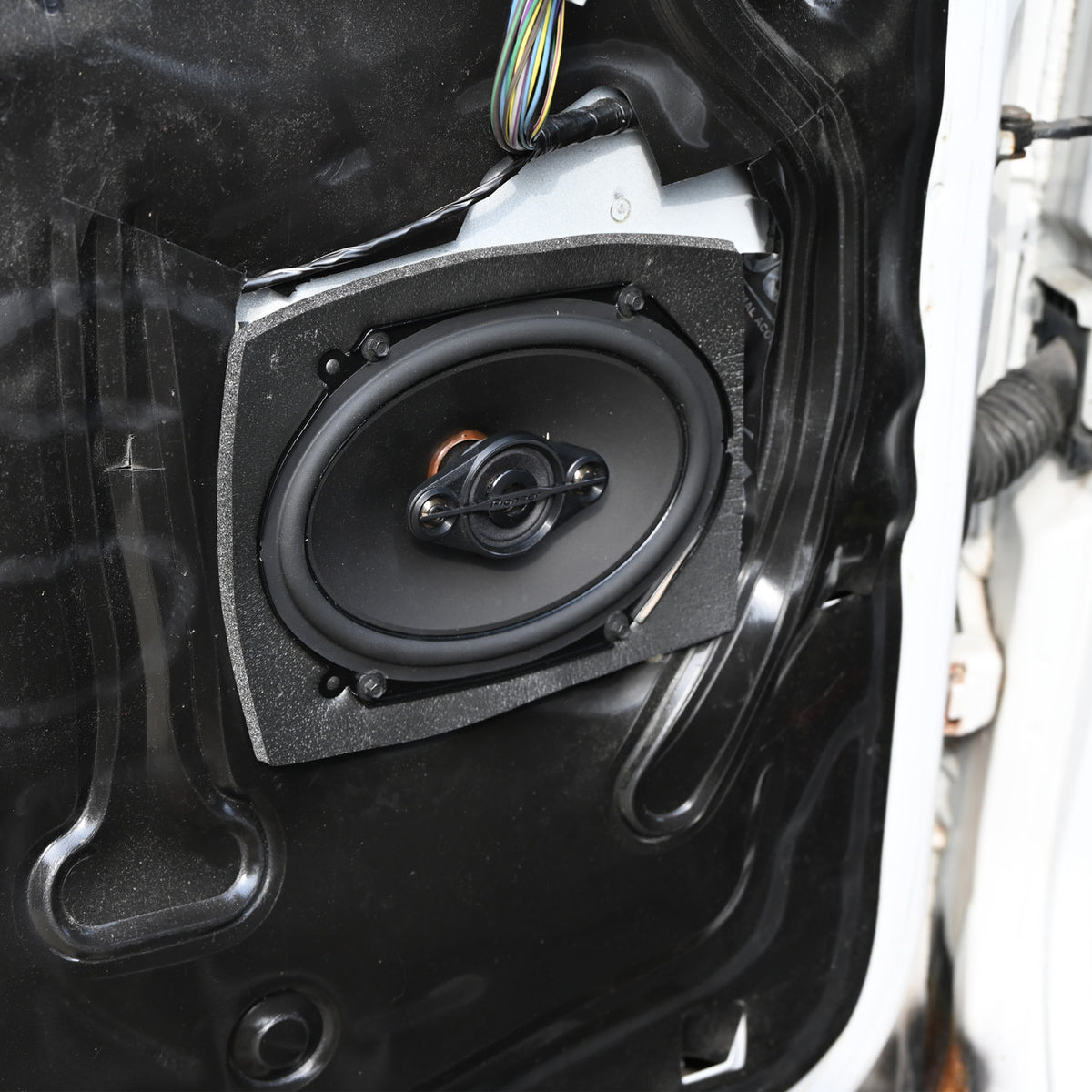DEI Speaker Baffles 4in Round Slim Pair