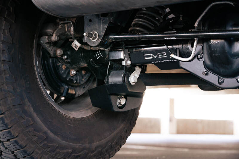 DV8 Offroad 2021-2022 Ford Bronco Rear Shock Guard Skid Plates - #SPBR-04