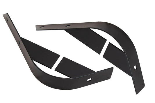 Kentrol 50404 Rear Body Corner Guards Pair for 1955-1995 Jeep CJ Wrangler YJ - Powdercoat Black