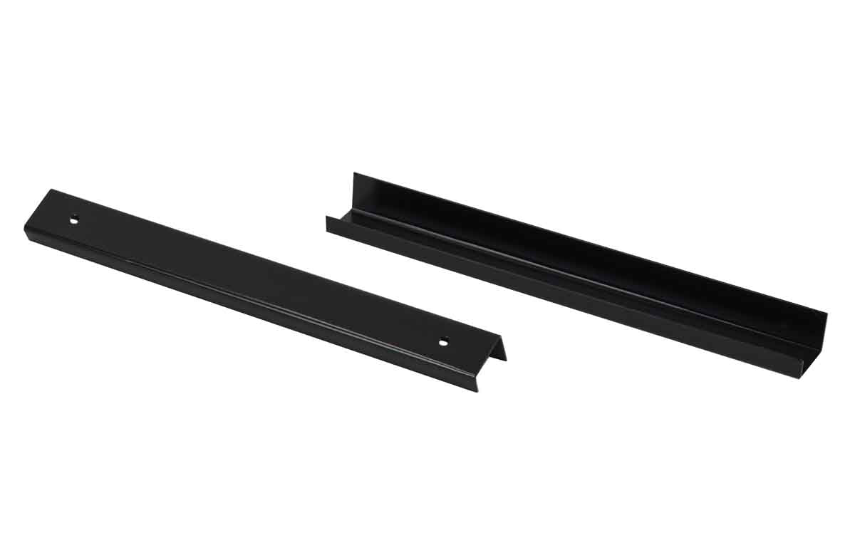 Kentrol 50415 Entry Guards Pair for 1955-1983 Jeep CJ5 - Powdercoat Black