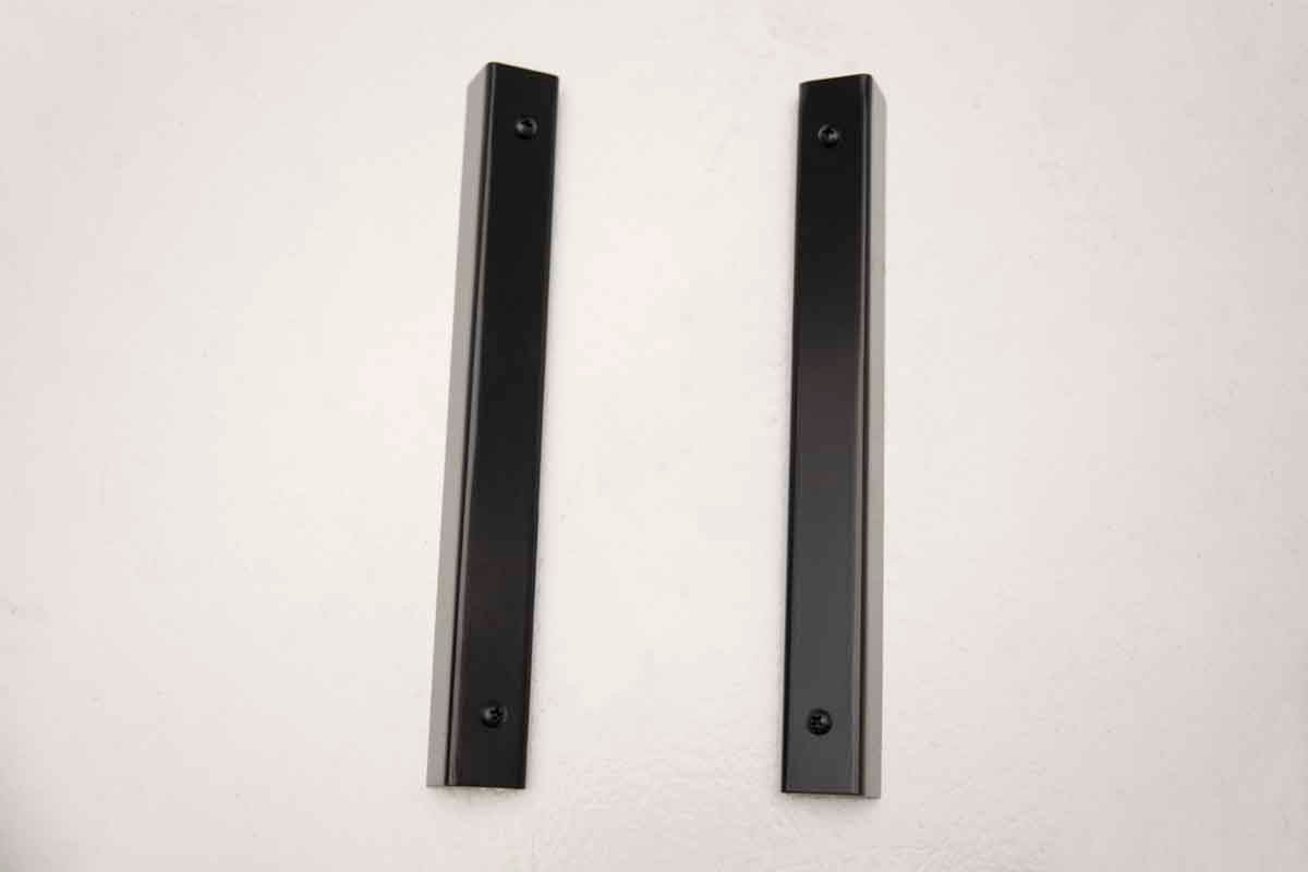 Kentrol 50415 Entry Guards Pair for 1955-1983 Jeep CJ5 - Powdercoat Black