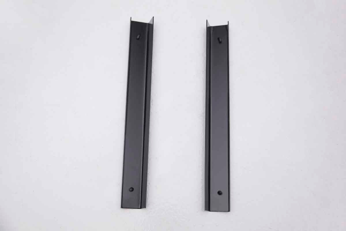 Kentrol 50415 Entry Guards Pair for 1955-1983 Jeep CJ5 - Powdercoat Black
