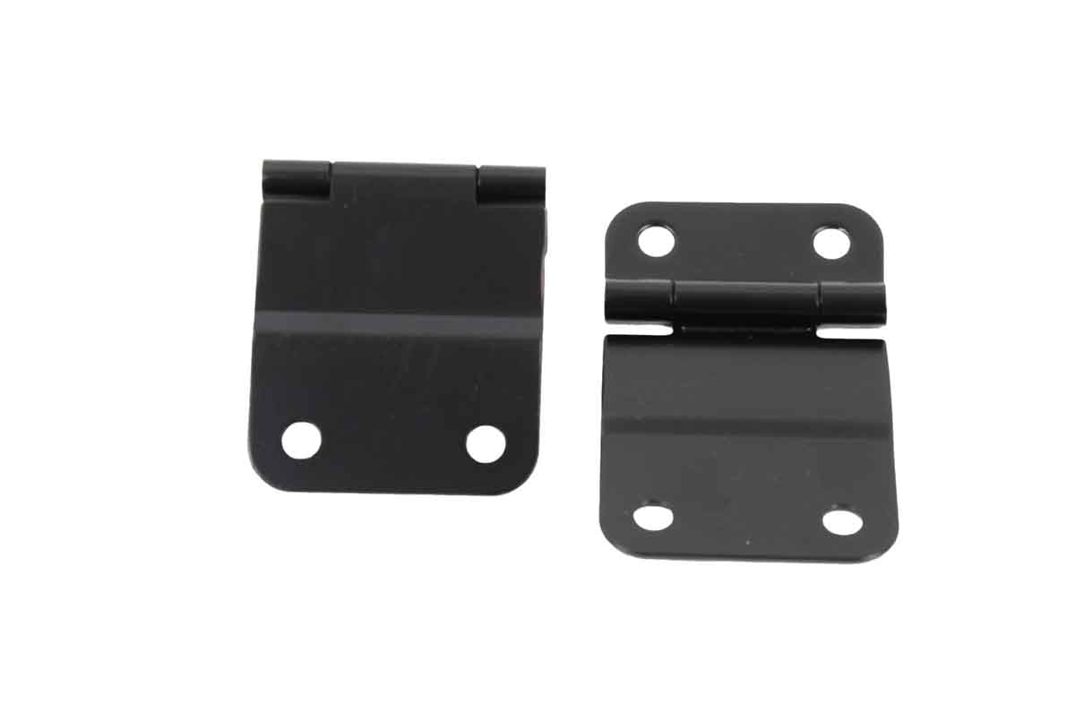 Kentrol 50419 Tailgate Hinge Pair for 1976-1986 Jeep CJ7 CJ8 - Powdercoat Black