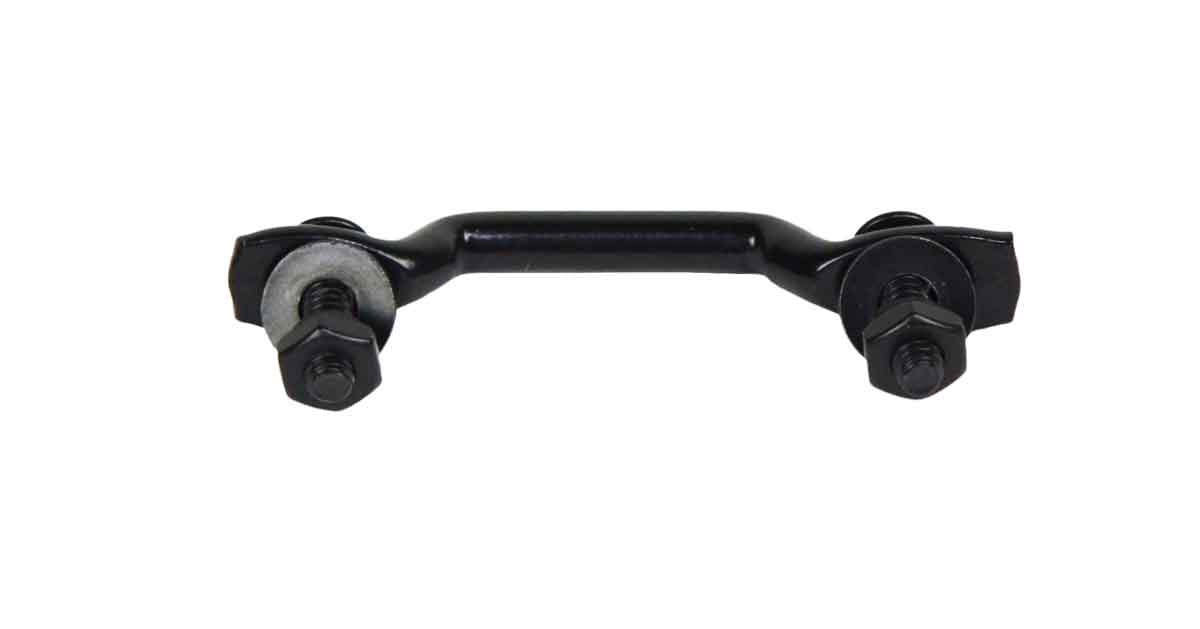Kentrol 50725 Door Strap Kit Stainless for 1976-1995 Jeep CJ Wrangler YJ - Powdercoat Black